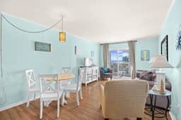 Ocean Pier Unit 303 Sleeps 6-2br/2ba-Full Kitchen-Pool-Direct Oceanfront Balcony