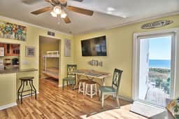 Oceanfront Windsong Unit 207 | 1BR/1BA | Sleeps 5 | Queen, Bunks, Sofa Beds Setu