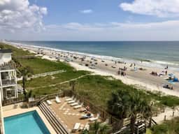Oceanfront Waterpointe1 504-3b/2b-Sleeps 6-Balcony-WIFI-TV-Pool-Family Friendly