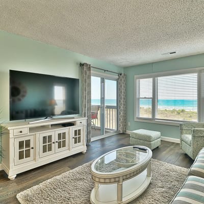 Dog Friendly-Sandy Dunes-Sleeps 8-3br/2b-Oceanfront-WIFI